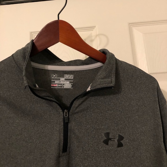 under armour heat gear 1/4 zip long sleeve - Picture 2 of 2